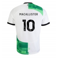 Pánský Fotbalový dres Liverpool Alexis Mac Allister #10 2023-24 Venkovní Krátký Rukáv